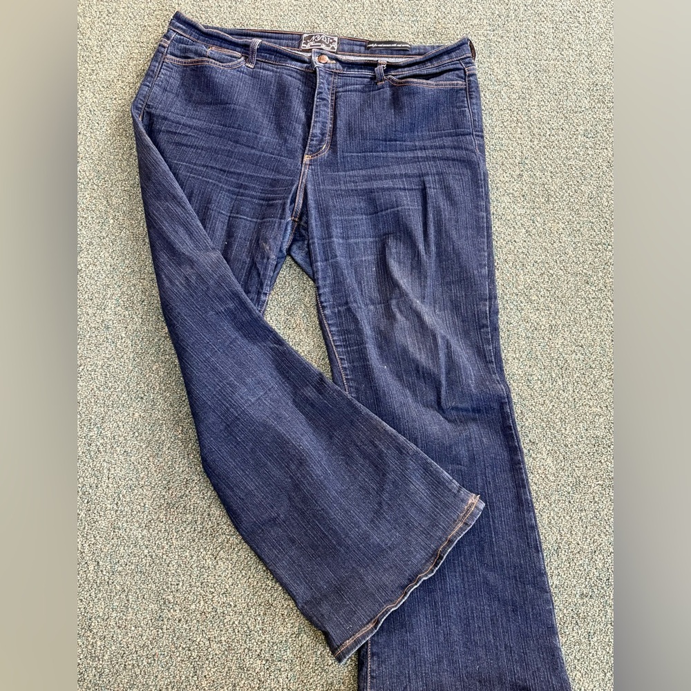NYDJ Dark Blue Denim Jeans